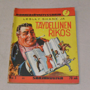 Korkeajännityssarja 03 - 1955 Lesley Shane ja täydellinen rikos